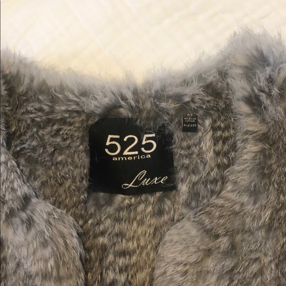 Luxe Fur Vest, NWOT - Picture 2 of 4